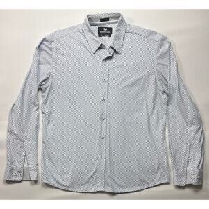Butter Cloth Men's Long Sleeve Icy Cotton Button Up Dress Shirt - XL Slim Fit